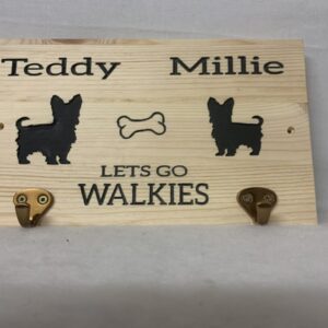 Personalised Dog Leader holder