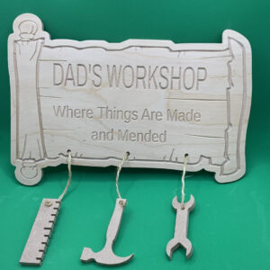 Dad’s Workshop Sign