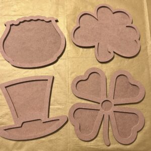 St Patrick’s Day Four part Sensory Tray